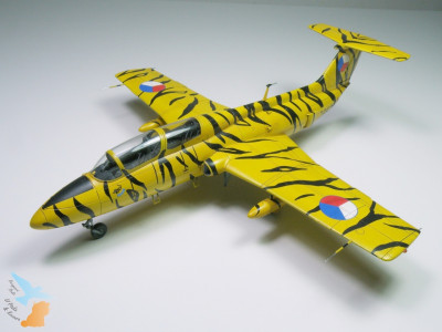 Aero L-29 DELFÍN, 1. letka, 11. stíhací letecký pluk, Žatec, 1993<br />(EDUARD - 1/48)