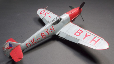 Avia C-10.8, (S-99.8) OK-BYH, letecké hlídky SNB, letiště Brno - Slatina, 1947 - 1950<br />(EDUARD - 1/48)