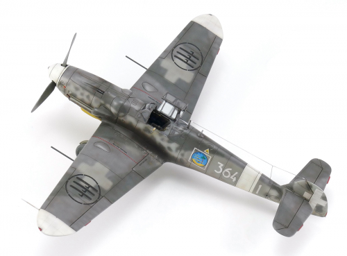 Bf 109G-6/R6, W.Nr. 18421, 363 Squadriglia, 150°Gruppo. Sciacca luglio 1943 - Tamiya 1/72