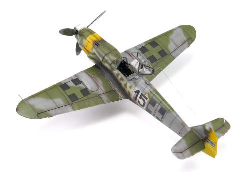 Bf 109G-10/U4 (W.Nr.612780), černá 15, 101/2. vadászszázad, MKHL - Finemolds 1/72