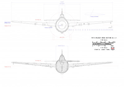 Aircraft-scale-drawing-of-a-Grumman-F4F-4-Wildcat--Front-and-Rear-Cross-Section-View-1.48-Scale-drawn-by-J-Temma-0A.jpg