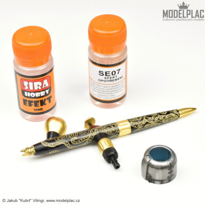 Kolega Marián "Síra" Bunc mi detailně vysvětlil, jak pracovat s jeho přípravky pro loupání... Odhodlání bylo velké, leč obava větší...