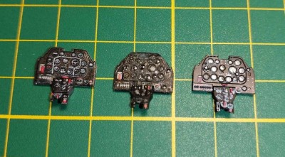 Palubky - zleva doprava plast+plech, plast+Space, Löök