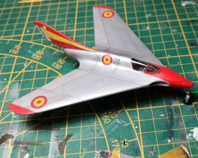 Už stojí na svých. Ještě drobnou opravu a mohu jít na jinou stavbu.