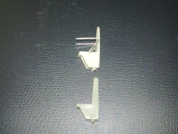 Upravená sedačka v porovnaní s neupravenou sedačkou.