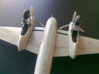 Gondoly zo spodnej strany.