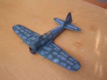 Prvním krokem je výrazné zesvětlení bílou-zesvětlený odstín stříkám od středu do krajů.