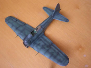 Počet ztmavovacích vrstev je věcí vkusu, já používám obvykle 3-5 odstínů. Poslední ztmavovacím odstínem je přidání černé barvy do směsi a výrazné přeředění a nastříkám po linkách paneláže.