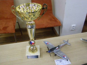 Na své první soutěži Pražský magistr 2013 model vyhrál cenu za Nejlepší model letadla čs pilotů v odboji
