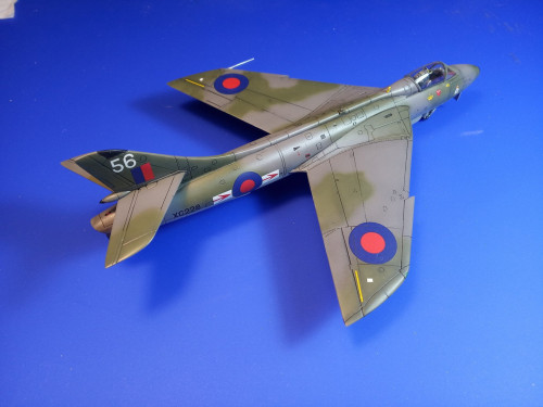 Hawker Hunter FGA.9 1/72 Revell<br />No.79 Squadron, No 1 Tactical Weapons Unit, RAF Brawdy UK, 1984