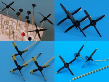 Prvé štyri kroky ako vznikali vrtule