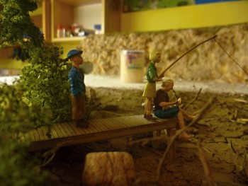 Rybník a děti u něj 1.JPG